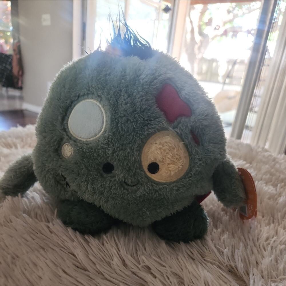 Bum Bumz By RUSS Zaine The Zombie SpookyBumz 2024 7.5" Plush New w/ Tag